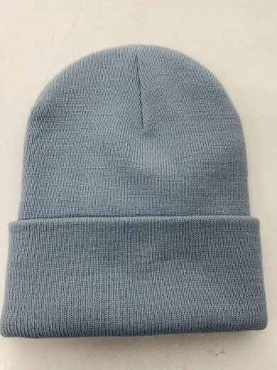 商品画像：ニットキャップ/--/BLU/無地/メンズ 2