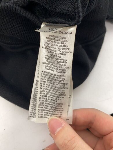 商品画像：パーカー/XS/コットン/BLK 5