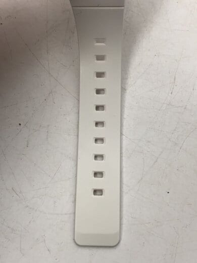 商品画像：ソーラー腕時計/アナログ/ラバー/ホワイト/ホワイト/SS/BGA-2500 5