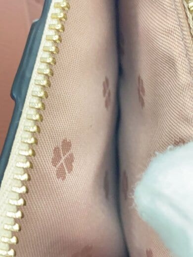 商品画像：2つ折り財布/レザー/ベージュ/レディース/PWR00282// 5