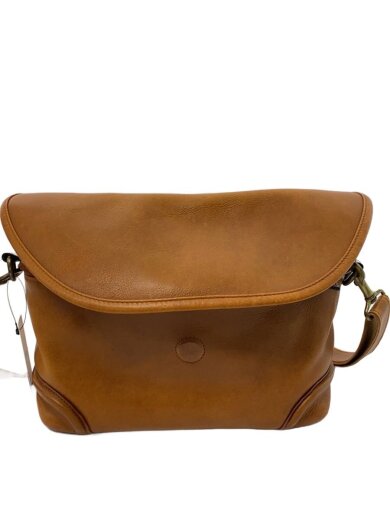 商品画像：ショルダーバッグ/レザー/BRW/無地/39193 1