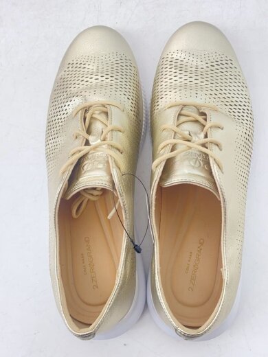 商品画像：ローカットスニーカー/US6.5/ゴールド/w21768/レザー/無地/ 3