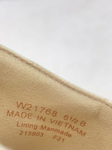 商品画像：ローカットスニーカー/US6.5/ゴールド/w21768/レザー/無地/ 5