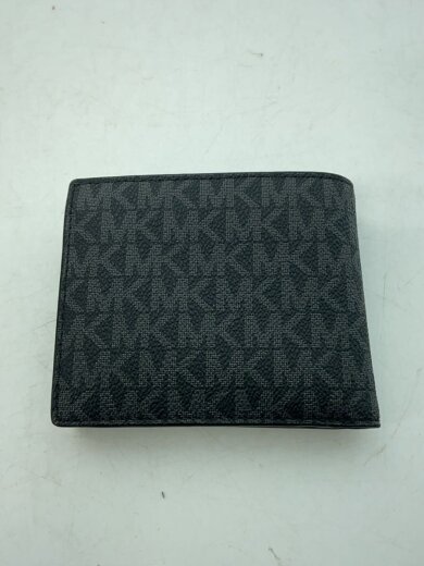 商品画像：2つ折り財布/PVC/BLK/総柄/レディース/36U9LCRF3B 2