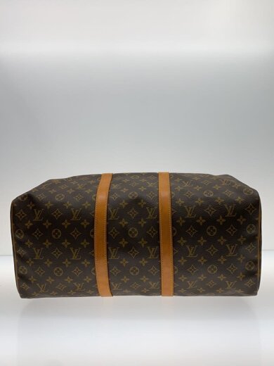 商品画像：キーポル50_モノグラム・キャンバス/PVC/BRW/総柄 4