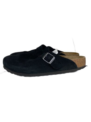 商品画像：サンダル/26cm/BLK/スウェード 1