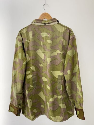 商品画像：フィンランド軍/M-62/リバーシブル/ミリタリージャケット/総柄/コットン/GRN/カモフラ/迷彩 2