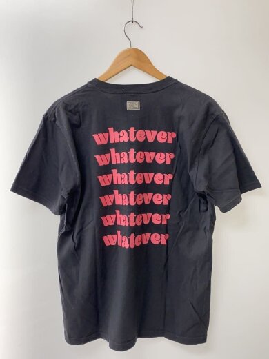 商品画像：whatever/Tシャツ/L/コットン/BLK/プリント/ロゴ/半袖/プルオーバー// 2