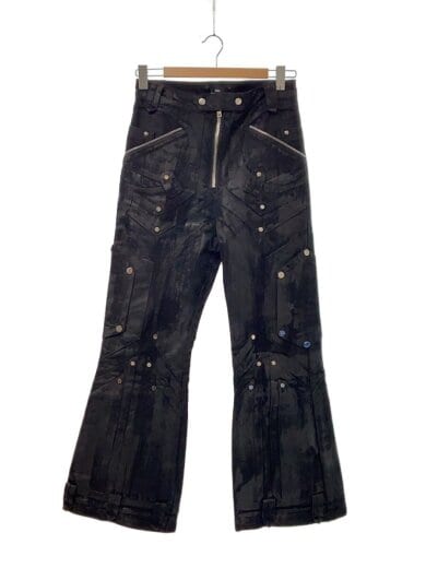 商品画像：カーゴパンツ/M/コットン/BLK/Dark Knight Flare Waxed Pants// 1