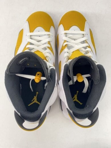 商品画像：AIR JORDAN 6 RETRO_エアジョーダン 6 レトロ/28cm/WHT/イエロー 3