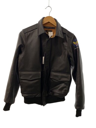商品画像：A-2 HORSEHIDE FLIGHT JACKET/38/レザー/BLK/8173// 1