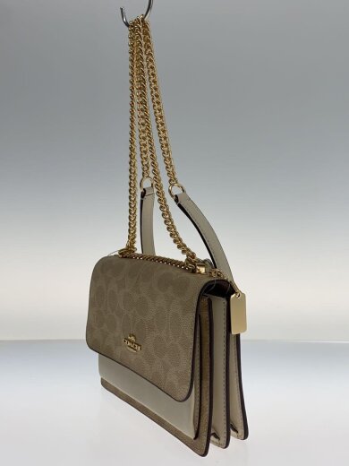 商品画像：ショルダーバッグ/レザー/WHT/総柄/CW206 2