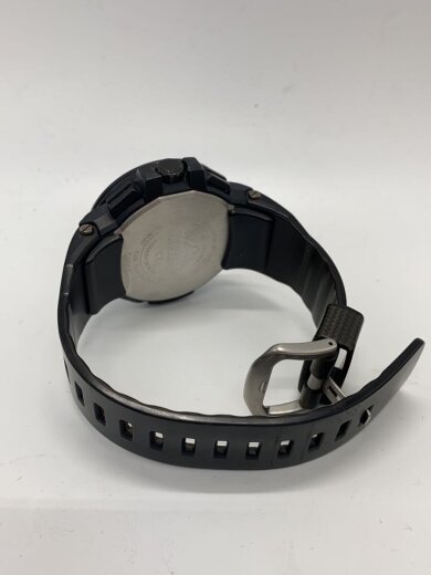 商品画像：ソーラー腕時計/デジアナ/ラバー/BLK/BLK/PRW-7000 4