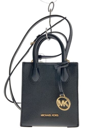 商品画像：ハンドバッグ/レザー/BLK/無地/35S1GM9TOL 1