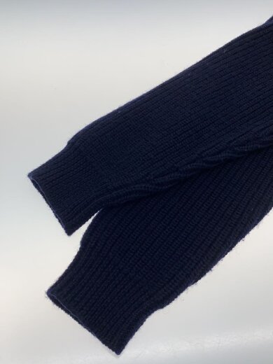 商品画像：ニット・セーター(厚手)/M/ウール/NVY/無地/1113-106-3535 6