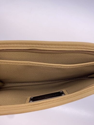 商品画像：セカンドバッグ/レザー/BEG/無地 6