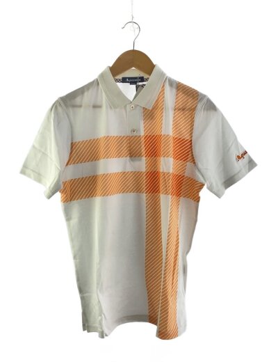 商品画像：ポロシャツ/M/コットン/WHT/無地/2206272008-63 1