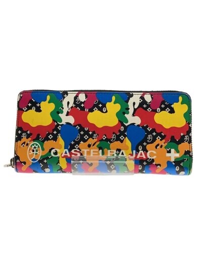 商品画像：長財布/--/BLK/総柄/レディース// 1