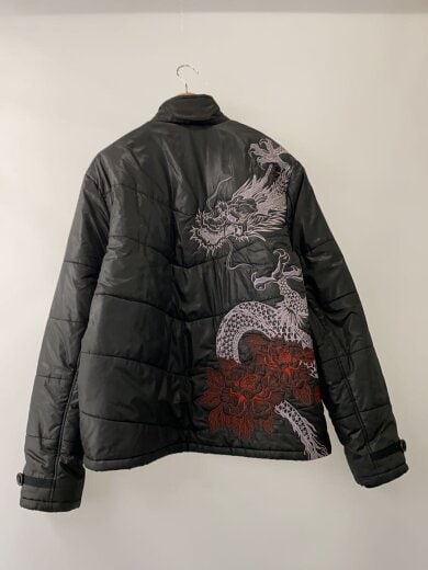 商品画像：ダウンジャケット/XL/ポリエステル/BLK/総柄/293307// 2