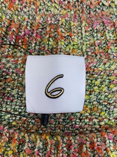 画像：6(ROKU) BEAUTY & YOUTH UNITED ARROWSニット・セーター(薄手)/--/コットン/マルチカラー/8618-199-01663