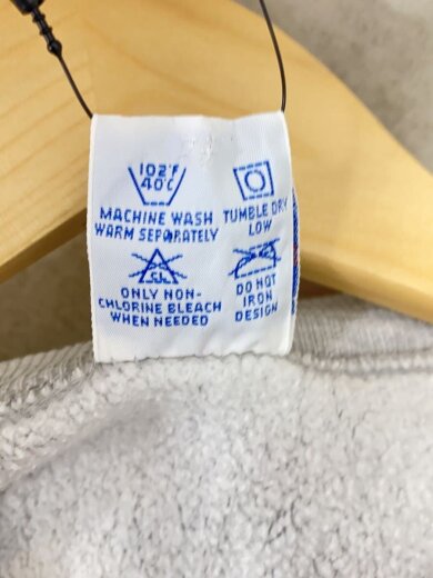 商品画像：スウェット/XL/コットン/GRY/無地 4