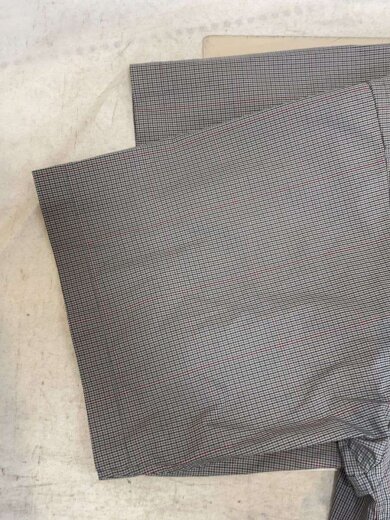 商品画像：半袖シャツ/L/ポリエステル/GRY/チェック/be-84022 6