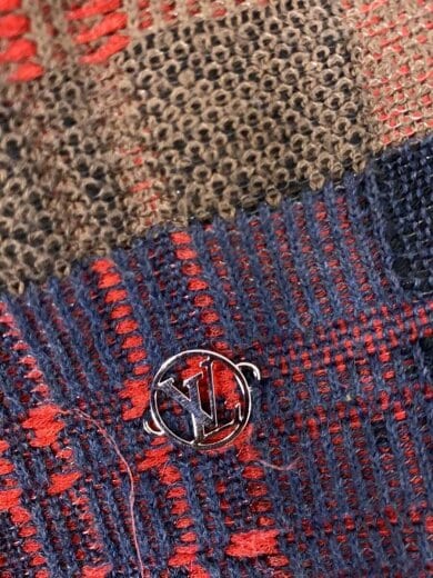 商品画像：ジャガードチェックニット・セーター(厚手)/L/コットン/BRW/無地/RM171 MA2 HBN86W 6