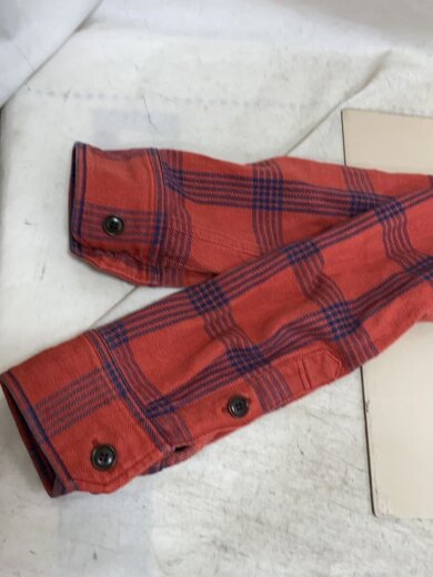 商品画像：長袖シャツ/1/コットン/RED/チェック/0115105011027/ヴィズヴィム/赤 6