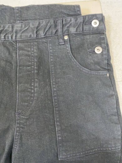 商品画像：オーバーオール/36/コットン/BLK/無地/22-040-900-0820-3-0 3