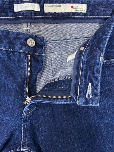 商品画像：ボトム/L/コットン/インディゴ/無地 3