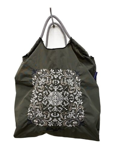 商品画像：トートバッグ/ナイロン/カーキ 1