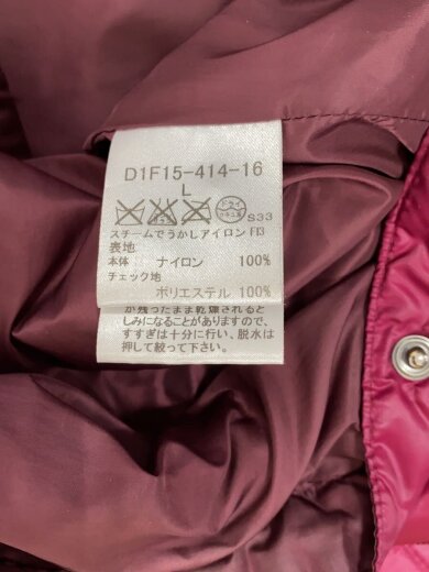 商品画像：キルティングジャケット/L/ナイロン/BRD/無地/D1F15-414-16 4