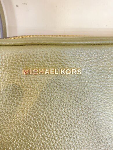 商品画像：カメラバッグ/ジニー/GINNY MD/レザー/グリーン/無地/32FGGNM8L 5