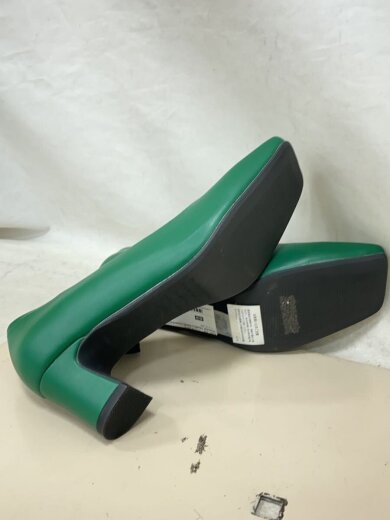 商品画像：パンプス/37/緑 4