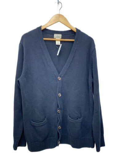 商品画像：カーディガン(薄手)/L/コットン/BLK/258293 1