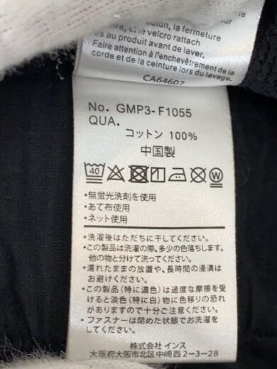 商品画像：BEAMS別注/ボトム/S/コットン/ブラック/GMP3-F1055 5