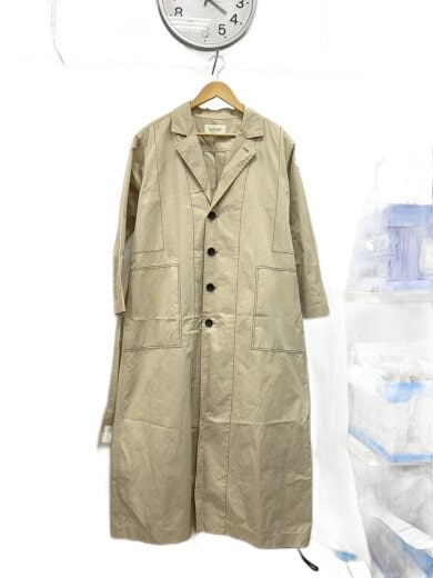 商品画像：コート/34/コットン/クリーム/1815103010 1
