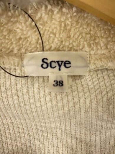 商品画像：カーディガン(厚手)/38/ウール/ベージュ/1222-23123/Scye Looped Pile Woo 3