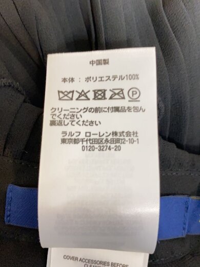 商品画像：長袖ワンピース/2/ポリエステル/ブラック 5