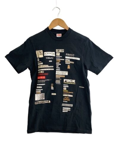 商品画像：Tシャツ/S/コットン/BLK/無地 1