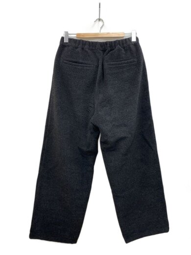 商品画像：Wool alpaca boa track pants/アルパカ40/2/ウール/ブラック/GM223-40224 2