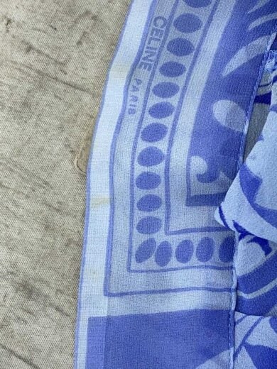 商品画像：長袖ブラウス/40/シルク/BLU/総柄// 7