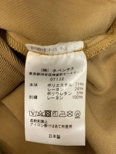商品画像：ジャケット/S/ポリエステル/ベージュ/0T138// 4
