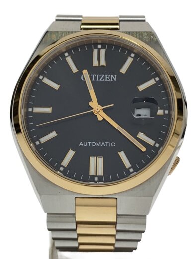 商品画像：自動巻腕時計/アナログ/ステンレス/BLK/SLV/8210-S126975 1