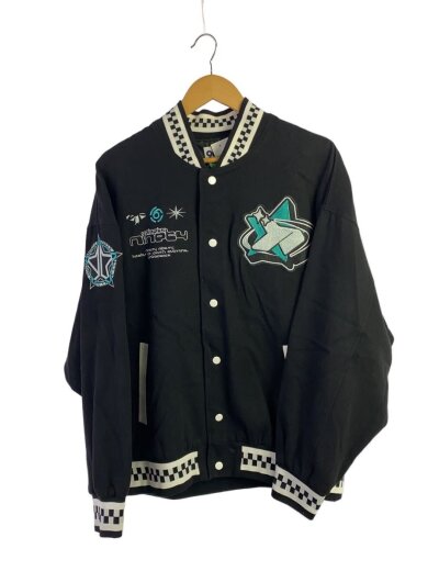 商品画像：スタジャン/L/コットン/BLK/NN1208 1