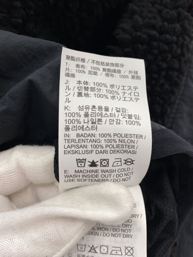 商品画像：フリースジャケット/L/ポリエステル/BLK/無地/BV3767-010 5