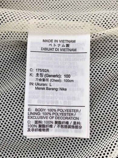 商品画像：スウッシュウーブンジャケット/L/ポリエステル/BLK/FB7878-010/汚れ有り 4