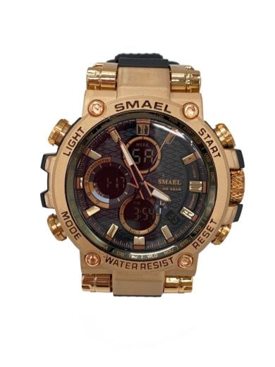 商品画像：腕時計/アナログ/GLD/BLK 1