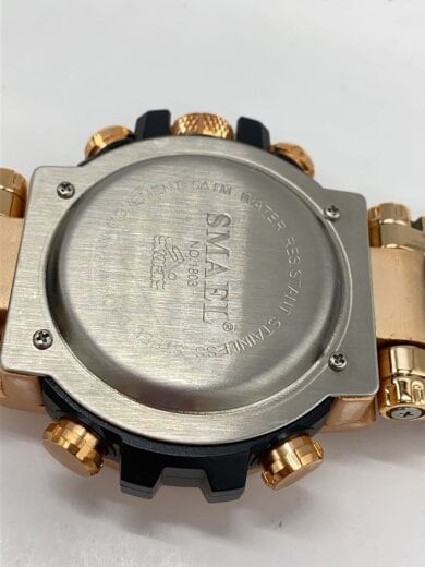 商品画像：腕時計/アナログ/GLD/BLK 3