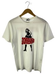 Tシャツ/M/コットン/WHT/02181CT12